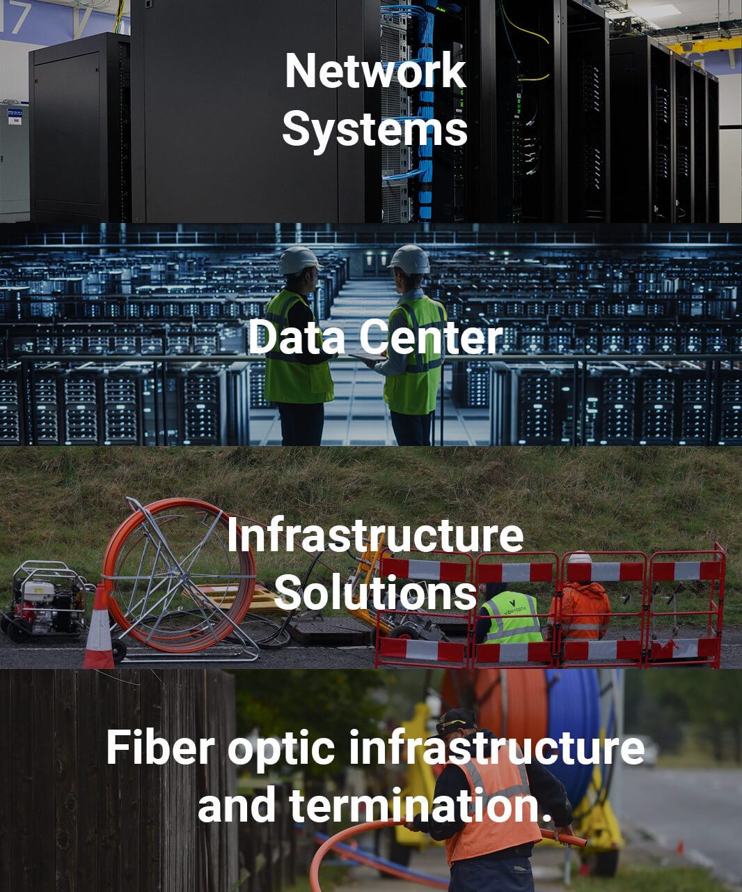 Ortadoğu Telecommunication Fiber Optik Altyapı Sonlandırma, Alt Yapı Çözümleri, Data Center, Ağ (Network) Sistemleri