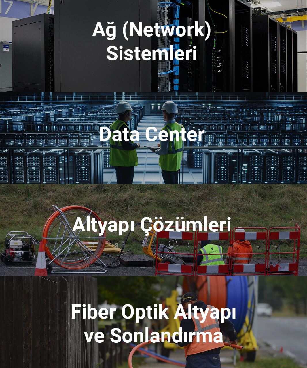 Ortadoğu Telekomünikasyon Fiber Optik Altyapı Sonlandırma, Alt Yapı Çözümleri, Data Center, Ağ (Network) Sistemleri